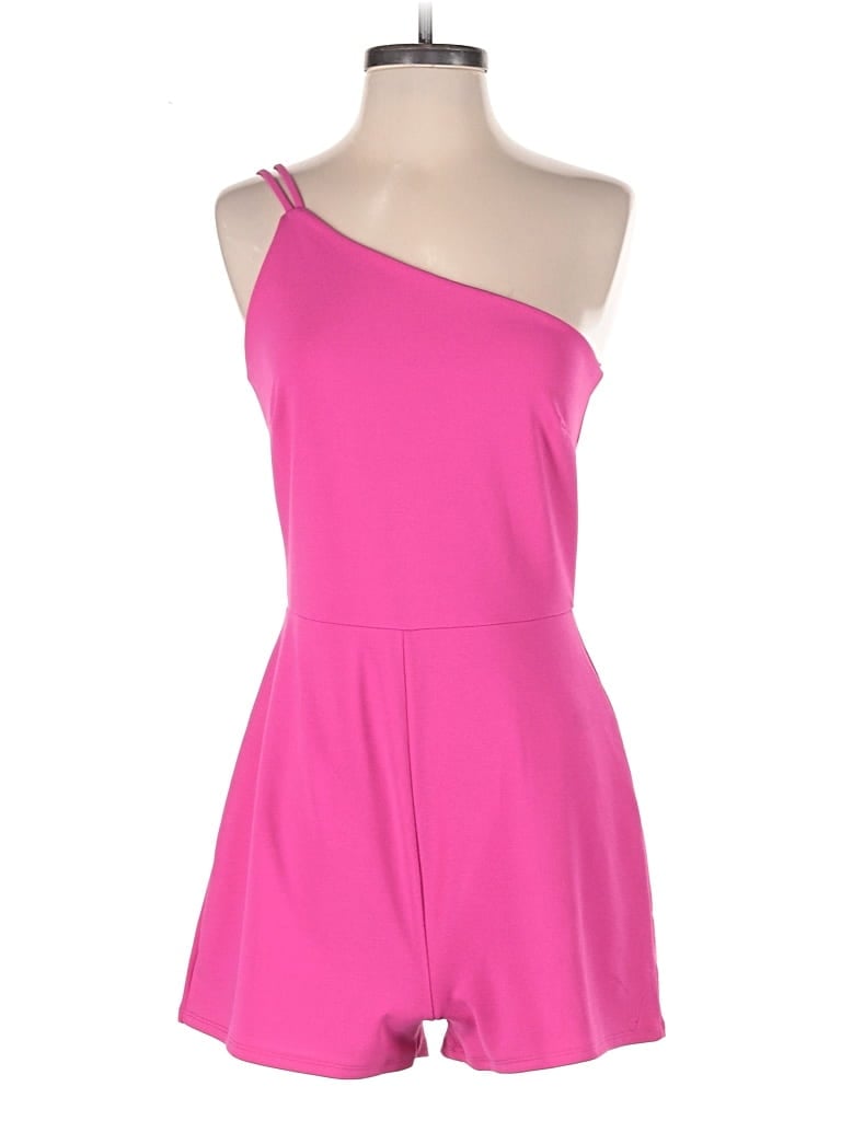 Pre-owned Lulus Romper In Pink