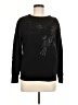 Woodward Collection Graphic Black Pullover Sweater Size M - photo 1