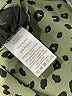 Lush 100% Polyester Animal Print Green 3/4 Sleeve Blouse Size M - photo 7