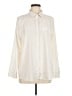 Modern Ambition Ivory Long Sleeve Button-Down Shirt Size M - photo 1