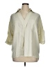 Shein Curve 100% Polyester Ivory 3/4 Sleeve Blouse Size 16 Plus (2) - photo 1