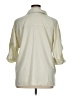 Shein Curve 100% Polyester Ivory 3/4 Sleeve Blouse Size 16 Plus (2) - photo 2