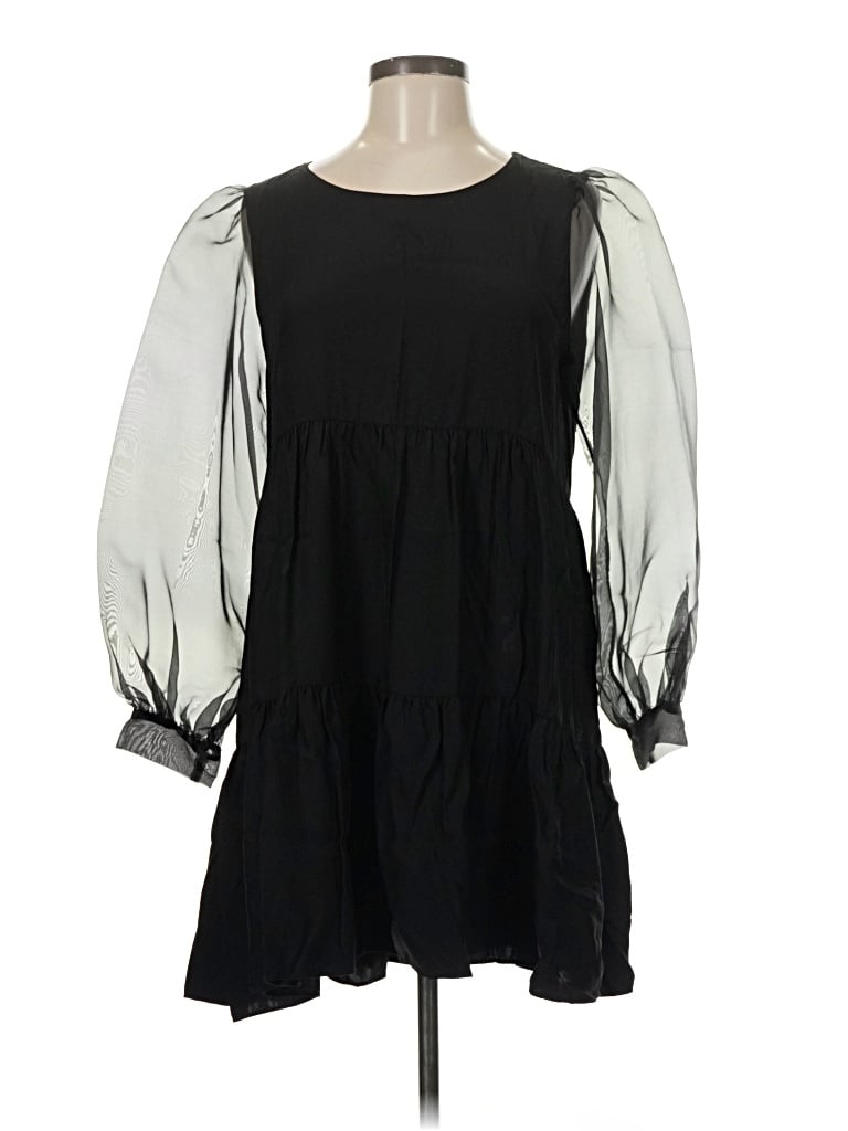 Pre-owned Amanda Uprichard Casual Dress In Black