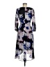 DKNY 100% Polyester Print Purple Cocktail Dress Size 6 - photo 2