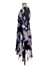 DKNY 100% Polyester Print Purple Cocktail Dress Size 6 - photo 5