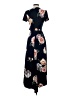 Fortune + Ivy Floral Blue Casual Dress Size XS - photo 2
