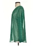 CAbi 100% Polyester Green Long Sleeve Blouse Size S - photo 5