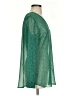 CAbi 100% Polyester Green Long Sleeve Blouse Size S - photo 4