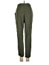 Know One Cares 100% Rayon Solid Green Casual Pants Size S - photo 2