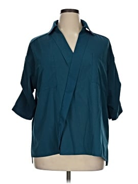 Shein Curve 3/4 Sleeve Blouse