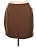 Le Suit 100% Polyester Solid Brown Casual Skirt Size 18W - photo 1