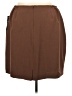 Le Suit 100% Polyester Solid Brown Casual Skirt Size 18W - photo 2