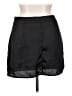 Missguided Solid Black Casual Skirt Size 14 - photo 2