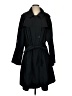 Merona Black Trenchcoat Size 3 - photo 1