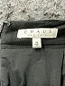 Chaus Solid Black Casual Skirt Size 12 - photo 4