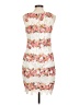 Bisou Bisou Floral White Cocktail Dress Size 8 - photo 2