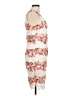 Bisou Bisou Floral White Cocktail Dress Size 8 - photo 4