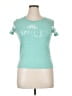 Assorted Brands Teal Short Sleeve T-Shirt Size XL - photo 1