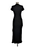 Lush Solid Black Casual Dress Size M - photo 2