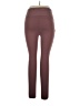 Yogalicious Solid Burgundy Active Pants Size XL - photo 2