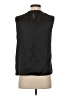 Calvin Klein 100% Polyester Black Sleeveless Blouse Size S - photo 2