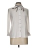 Assorted Brands Ivory Long Sleeve Blouse Size L - photo 1