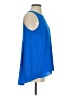 Vince Camuto 100% Polyester Blue Sleeveless Blouse Size XS - photo 4