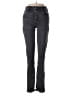 Willow & Root Chevron-herringbone Gray Jeans Size 26 waist - photo 1