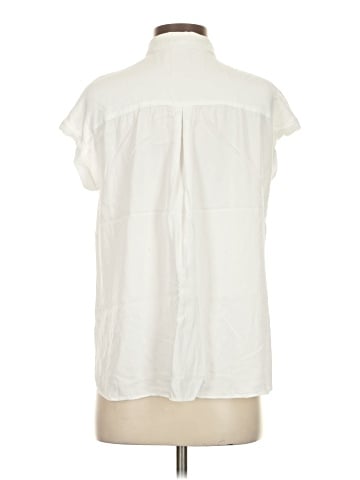Rose + Olive Sleeveless Button-Down Shirt (view 2)