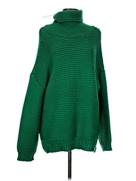 Blushing Heart Turtleneck Sweater