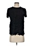 Tory Burch 100% Nylon Black Short Sleeve Top Size XS - photo 1