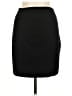 Express Solid Black Casual Skirt Size 6 (petite) - photo 1
