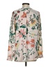 Ann Taylor LOFT 100% Polyester Floral Ivory Long Sleeve Blouse Size XS - photo 2