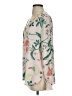 Ann Taylor LOFT 100% Polyester Floral Ivory Long Sleeve Blouse Size XS - photo 5
