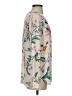 Ann Taylor LOFT 100% Polyester Floral Ivory Long Sleeve Blouse Size XS - photo 4