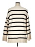 Vero Moda Stripes Ivory Pullover Sweater Size 1X - photo 2