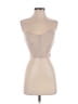 PrettyLittleThing 100% Polyester Tan Bodysuit Size 4 - photo 1