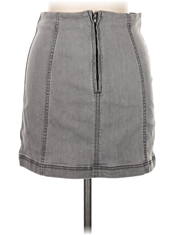 Free People Denim Skirt (view 2)