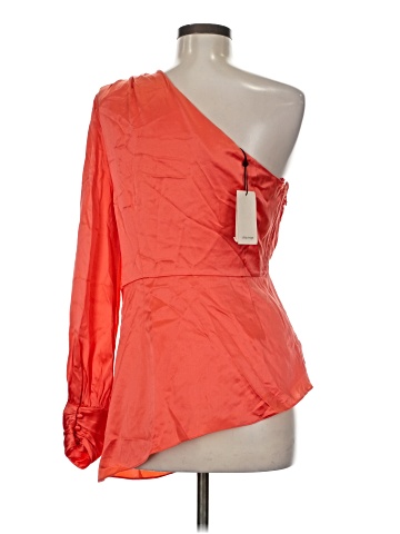 Cinq à Sept 3/4 Sleeve Silk Top (view 2)