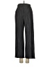 Unbranded 100% Polyester Stripes Black Dress Pants Size XS (estimated) - photo 1