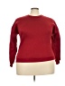 Assorted Brands Solid Red Burgundy Pullover Sweater Size 3X - photo 1