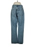AGOLDE 100% Cotton Hearts Blue Jeans Size 27 waist - photo 2