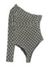 Entro Metallic Gray Bodysuit Size L - photo 1