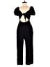 Rewind Solid Black Jumpsuit Size XL - photo 1