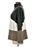 French Connection Color Block Gray Brown Turtleneck Sweater Size L - photo 5