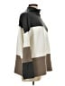 French Connection Color Block Gray Brown Turtleneck Sweater Size L - photo 4