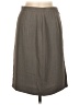 Kasper Solid Gray Green Casual Skirt Size 8 - photo 1
