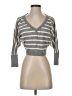 Guess 100% Cotton Stripes Gray Cardigan Size XS - photo 1
