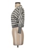 Guess 100% Cotton Stripes Gray Cardigan Size XS - photo 5
