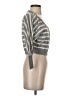 Guess 100% Cotton Stripes Gray Cardigan Size XS - photo 4